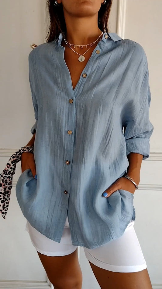 Emma | Blusa Plisada™