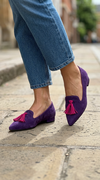 Léa | Ballerines pointues slip-on