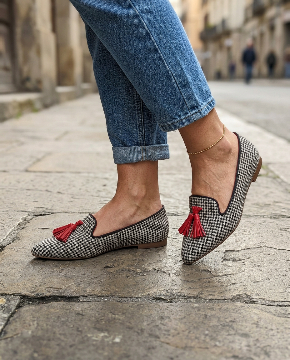 Léa | Ballerines pointues slip-on