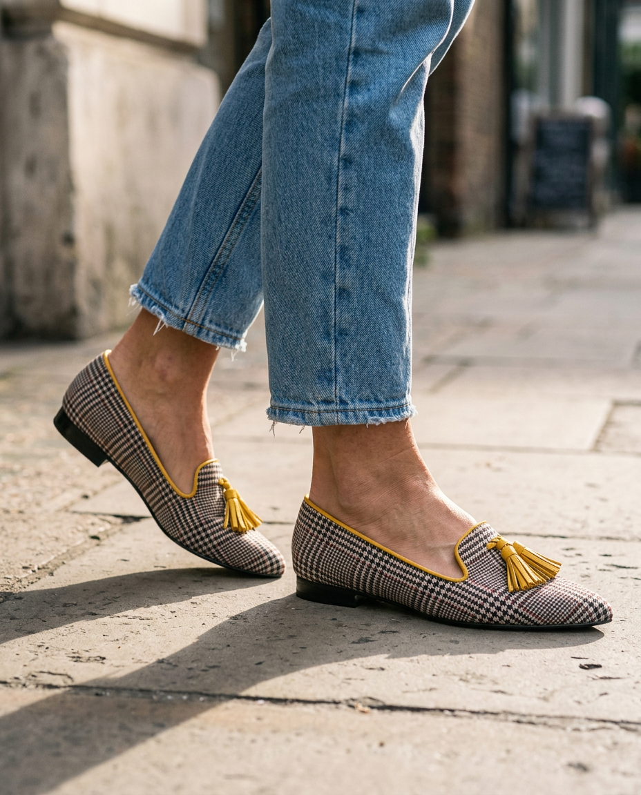 Léa | Ballerines pointues slip-on
