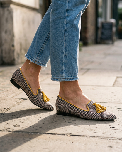 Léa | Ballerines pointues slip-on