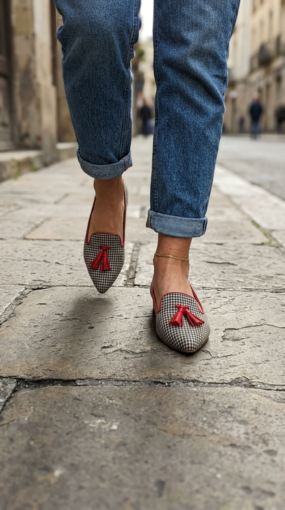 Léa | Ballerines pointues slip-on