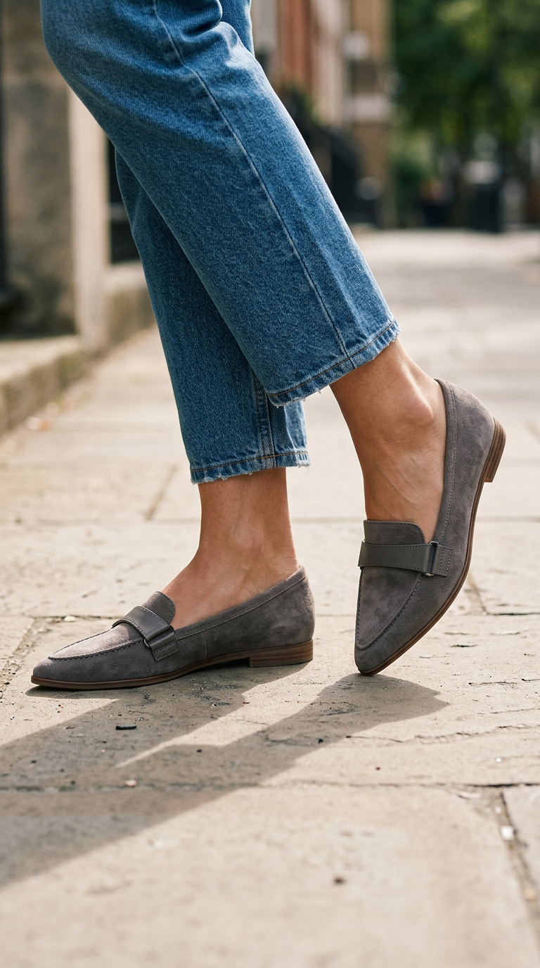 Solène | Mocassin pointu à large bride