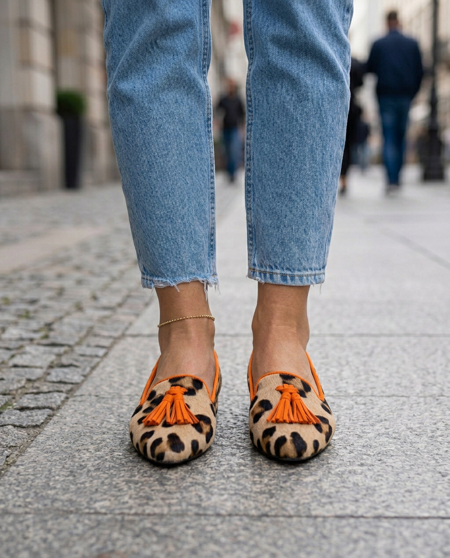 Léa | Ballerines pointues slip-on