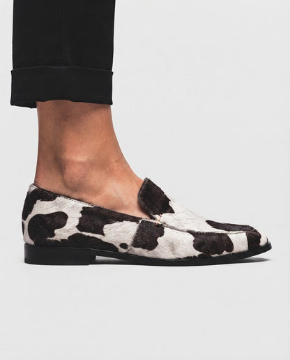 Bérénice | Mocassin vache à semelle rouge