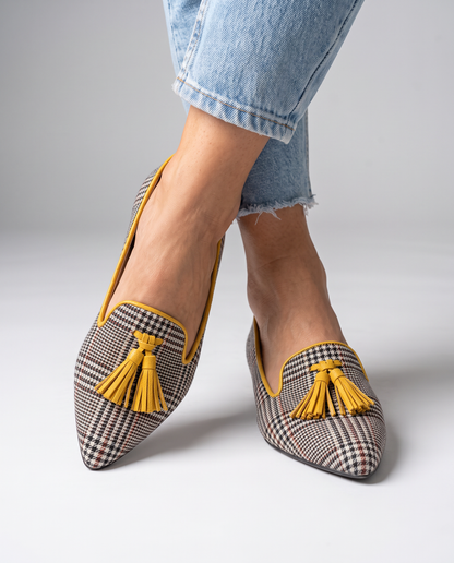 Léa | Ballerines pointues slip-on