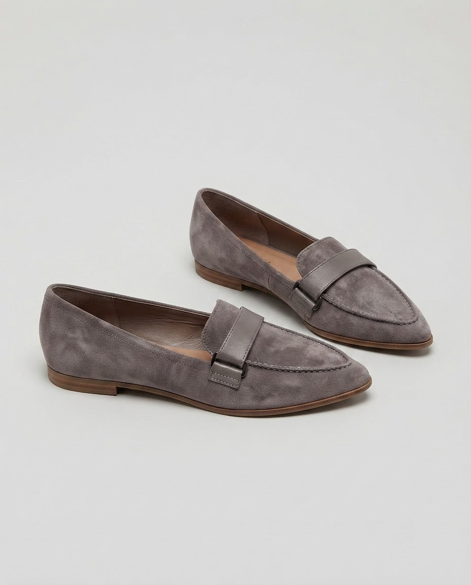 Solène | Mocassin pointu à large bride