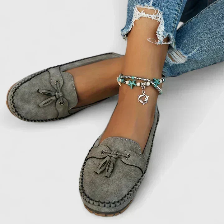 Maryse | Mocassins femme à nœud