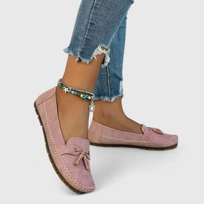 Maryse | Mocassins femme à nœud
