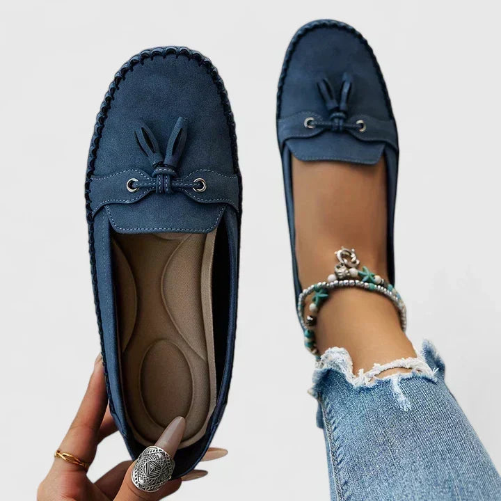 Maryse | Mocassins femme à nœud