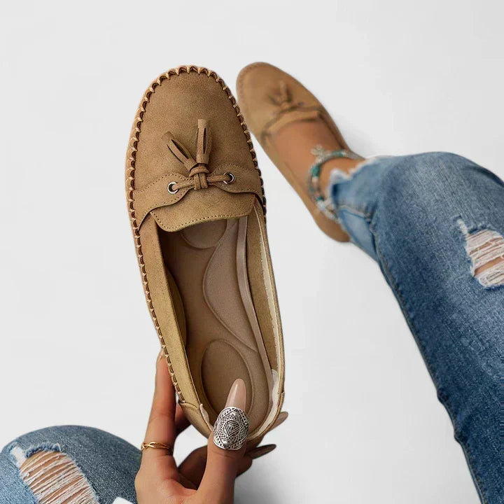 Maryse | Mocassins femme à nœud