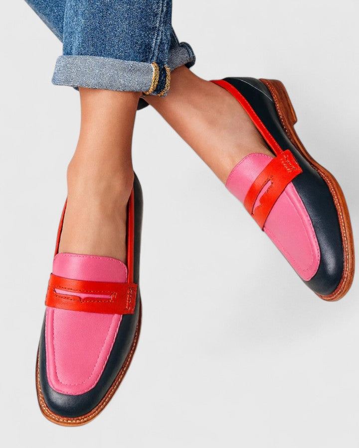 Marine | Mocassins élégants femme