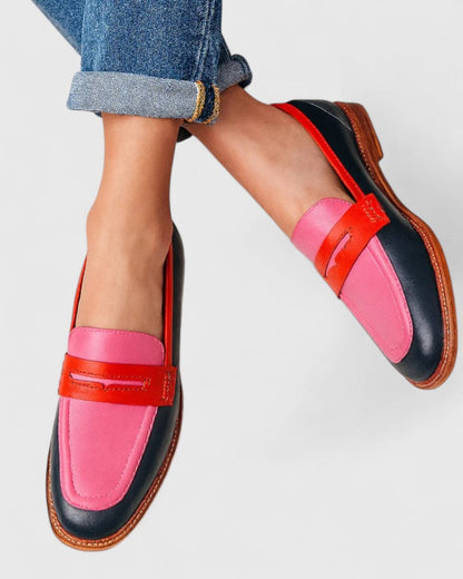 Marine | Mocassins élégants femme