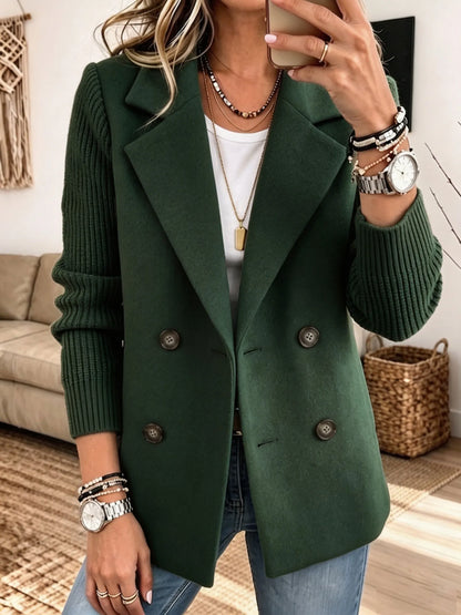 Clémentine – blazer élégant à manches en maille, vue 3